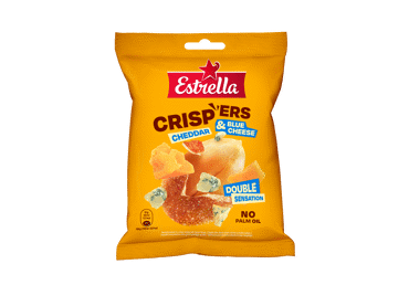 Žemės riešutai apvalkale ESTRELLA CRISPERS, čederio skonio, 140 g