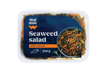 Seaweed salad with carrots WELL DONE, 240 g