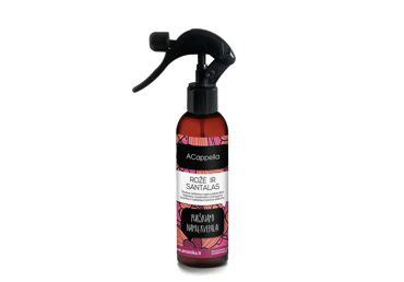 Purškiamasis kvapas ACAPPELLA, Rožė ir santalas, 200 ml 