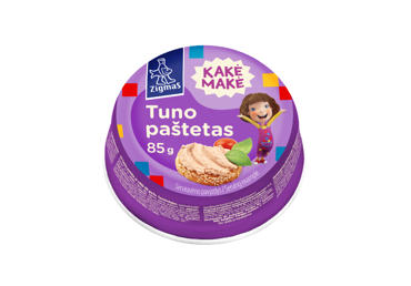ZIGMAS tuno paštetas KAKĖ MAKĖ, 85 g