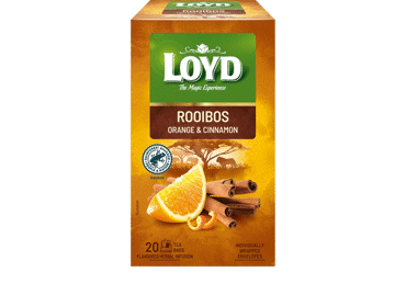Красный чай LOYD с апельсинами и корицей, 40 г