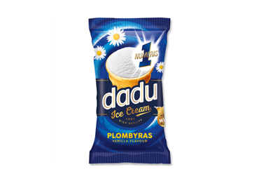 Plombyras DADU, vanilės skonio, 65 g