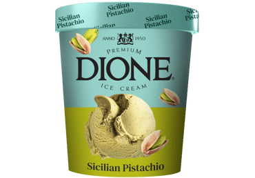 Sicilian Pistachio Edible Ice Cream DIONE, 376 g