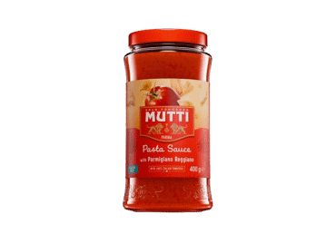 Padažas makaronams MUTTI su kietuoju sūriu, 400 g