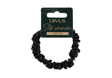 Šilkinė gumelė, DIVUS, xs, juoda, 1vnt.