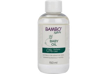 BAMBO vaikų prausimosi aliejus, bekvapis 150ml