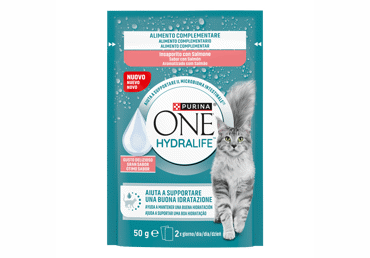 ONE HYDRALIFE food supplement for adult cats salmon flavor 50 g
