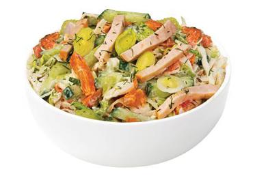 Салат с копченой курицей, 1 кг