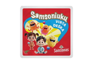 Boiled SAMSONIUKŲ sausage, a. r., 160 g