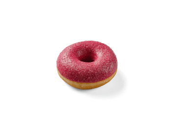 Rūgšti spurga su braškiniu įdaru (atitirpinta), 65 g