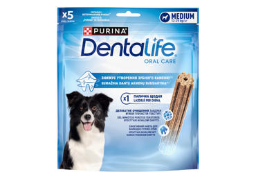 Лакомство DENTALIFE для собак средних пород, 115 г