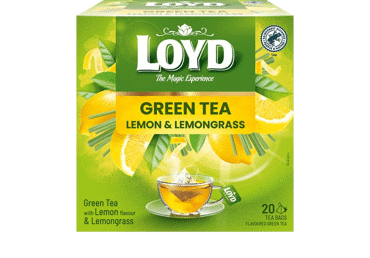 Žalioji arbata LOYD, citrinų ir citrinžolių skonio, 30 g