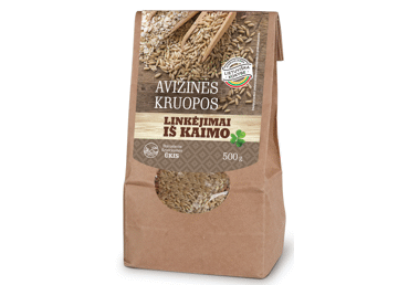 Avižinės kruopos LINKĖJIMAI IŠ KAIMO, 500 g