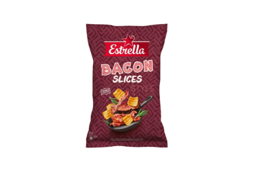Traškus kvietinis užkandis ESTRELLA, šoninės skonio, 110 g