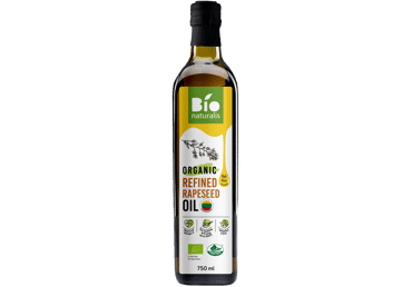 Organic rapeseed oil BIONATURALIS, 750 ml