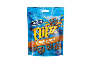 Pretzels FLIPZ, salty caramel flavor, 90 g