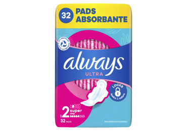 Higieniniai paketai ALWAYS Ultra Super Plus, S2, 32 vnt.