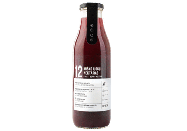 Miško uogų nektaras VAISIŲ SULTYS, 750 ml
