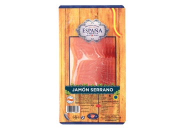 Pjaustytas vytintas kumpis SERRANO ESPANA, a. r., 80 g