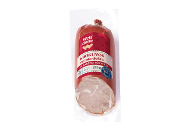 Karštai rūkyta ir vytinta WELL DONE KROKUVOS dešra, 275 g