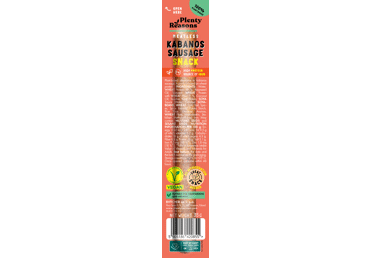 Augalinės kilmės užkandis KABANOS, 35 g