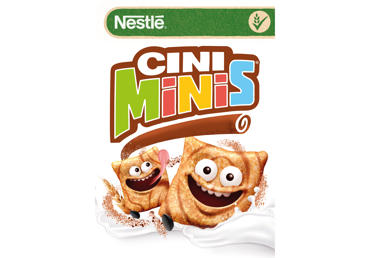 Хлопья NESTLE CINI MINIS, с корицей, 375 г
