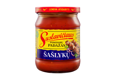 SUSLAVIČIAUS pomidorų padažas šašlykams gardinti, 500 g