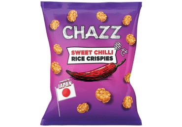 Ryžių užkandis CHAZZ SWEET CHILLI, 100 g