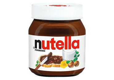 Tepamasis kremas NUTELLA su lazdynų riešutais ir kakava, 350 g