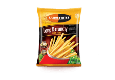 Šaldytos gruzdintos bulvytės FARM FRITES LONG & CRUNCHY, 600 g