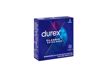 Prezervatyvai DUREX EXTRA SAFE, 3 vnt.