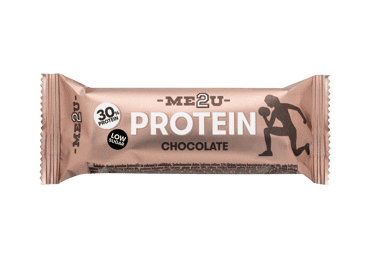 Baltyminis batonėlis ME2U PROTEIN su šokoladu, 60 g