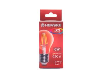 LED lemputė A60 E27 6W 620lm HENSKE