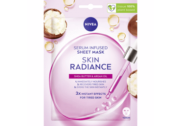 Lakštinė veido kaukė NIVEA SKIN RADIANCE, 1 vnt.