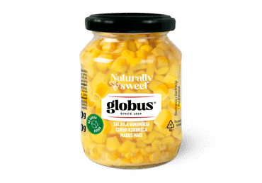 Saldieji kukurūzai GLOBUS, 330 g