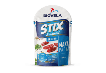 Vytintos dešrelės STIX SALAMINI ORIGINAL, a. r., 190 g
