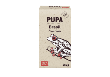 Malta rūšinė kava PUPA BRASIL MINAS GERAIS, 250 g