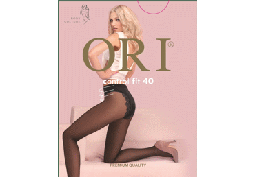 Moteriškos pėdkelnės ORI CONTROL FIT NERO, 5 dydis, 40 denų, 1 vnt.