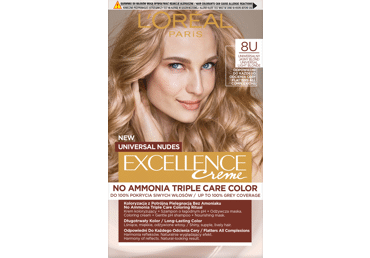 Краска для волос L'Oréal Paris Excellence Universal Nudes LT BLONDE 8U