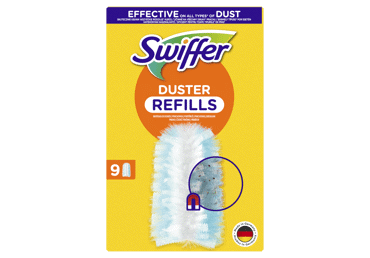 Dulkių šluotelė SWIFFER, papildymas, 9vnt