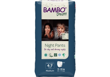 Sauskelnės BAMBO DREAMY NIGHT, 15-35 kg, 10 vnt., 10 vnt.