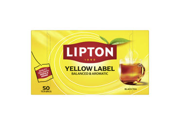 Juodoji arbata LIPTON YELOW LABEL, 100 g