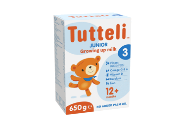 Молочная смесь TUTTELI 3 JUNIOR (с 12 месяцев), 650 г