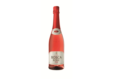 Gazuotas fermentinis pusiau saldus gėrimas BOSCA ROSE, 750 ml