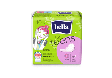 Higieniniai paketai "Bella for teens"10 vnt., 10 vnt.