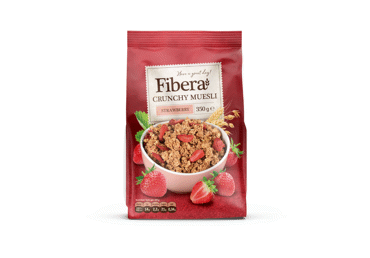 Granola MIO&RIO with strawberry pieces, 350 g
