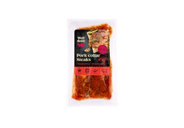Kiaul. sprandinės kepsneliai su ALABAMA marinatu WELL DONE, 400 g
