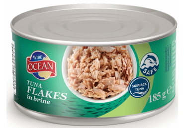 Smulkinti tunai WIDE OCEAN savo sultyse, 185 g