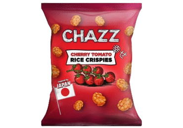 Ryžių užkandis CHAZZ, pomidorų skonio, 100 g