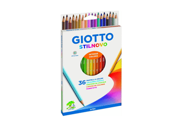 Spalvoti pieštukai GIOTTO, 36 vnt., 36 vnt.